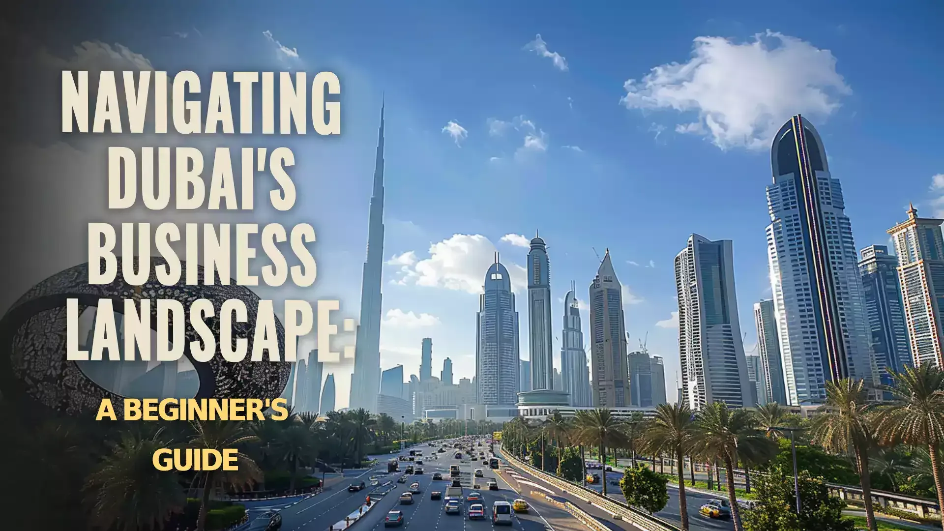 An image portraying the vibrant post-Expo 2020 business scene in Dubai, showcasing diverse opportunities for growth and innovation