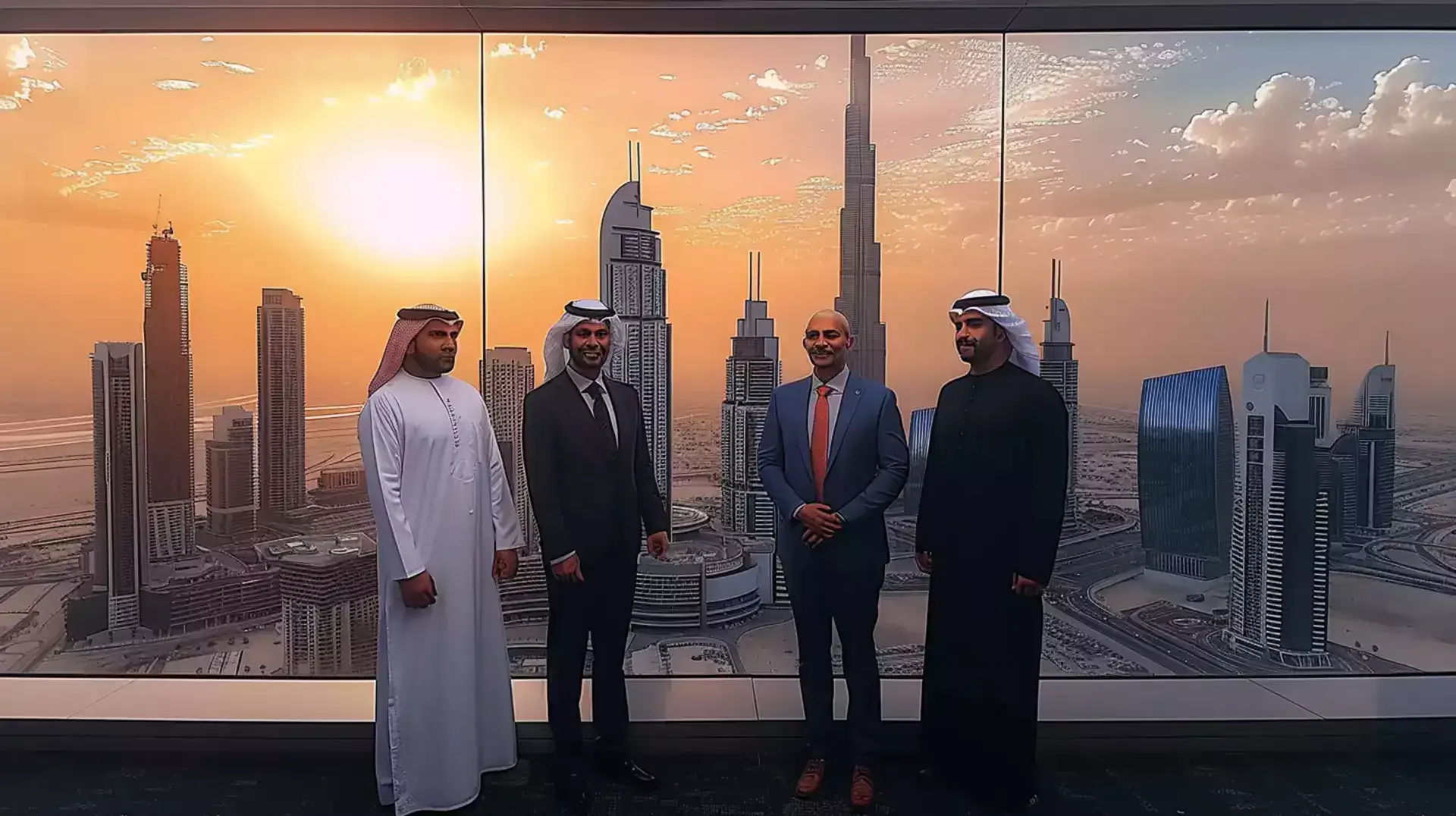 Witness the expansion of business horizons in Dubai post-Expo 2020, depicted in an image highlighting the city's dynamic economic landscape