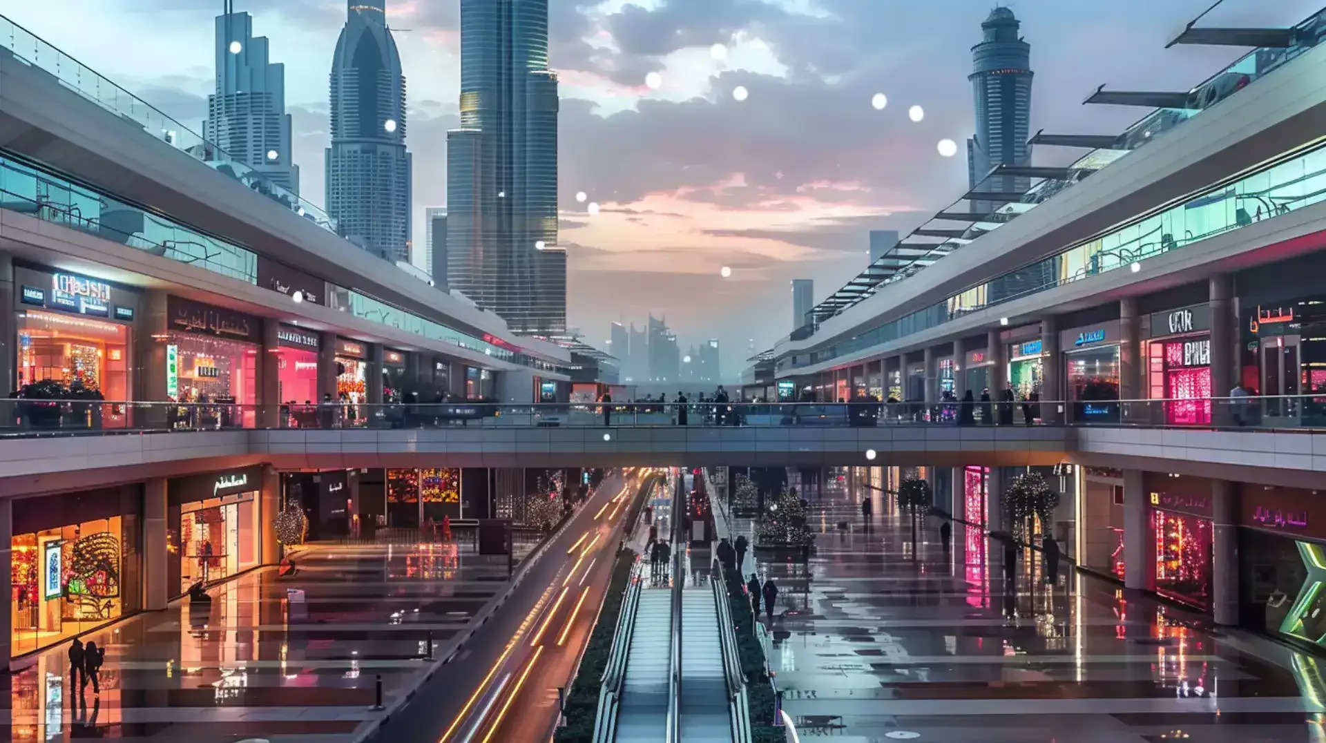 Illustration showcasing the thriving investment landscape in Dubai