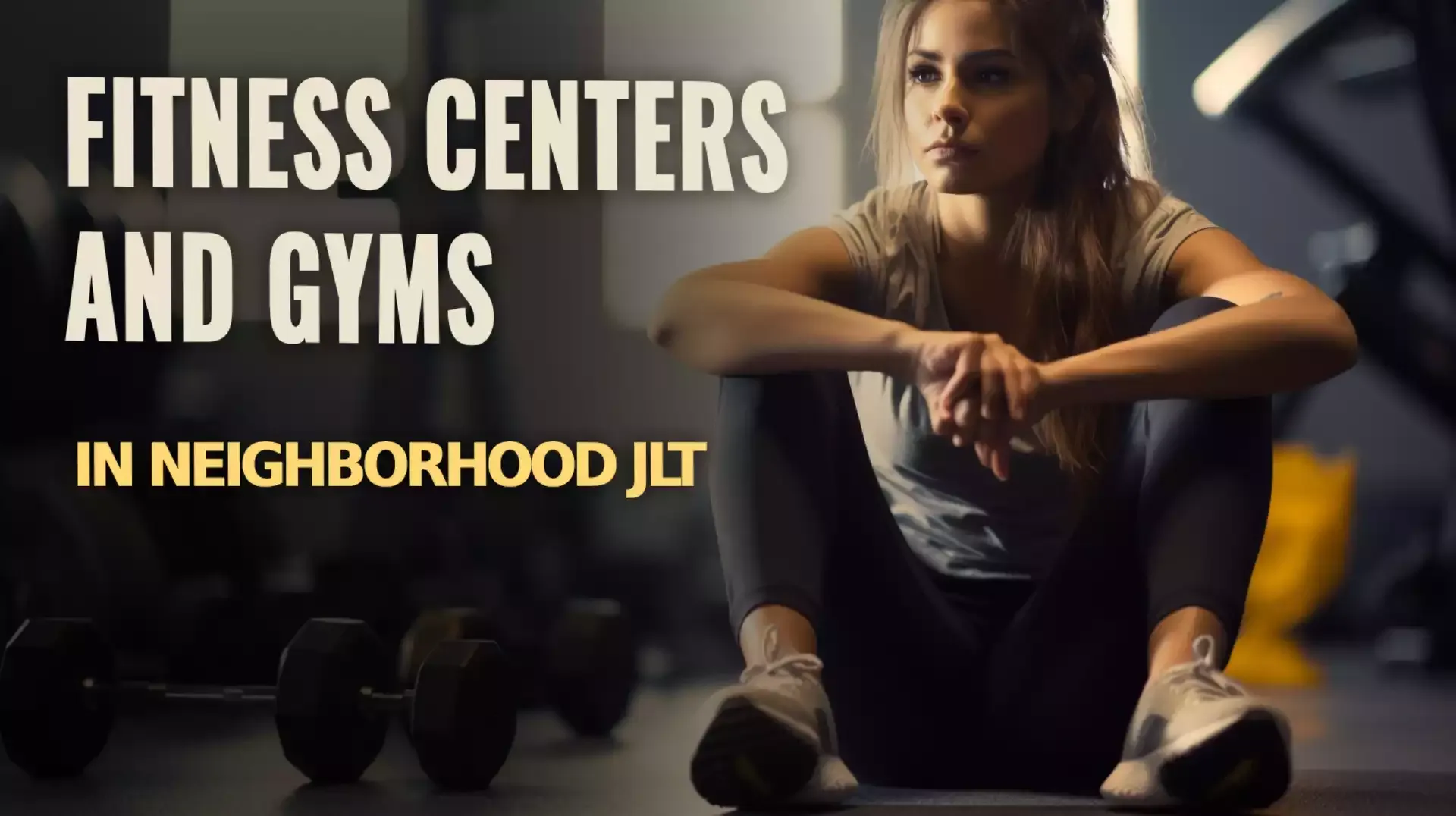 People enjoying a workout at one of the Fitness Centers in Neighborhood JLT