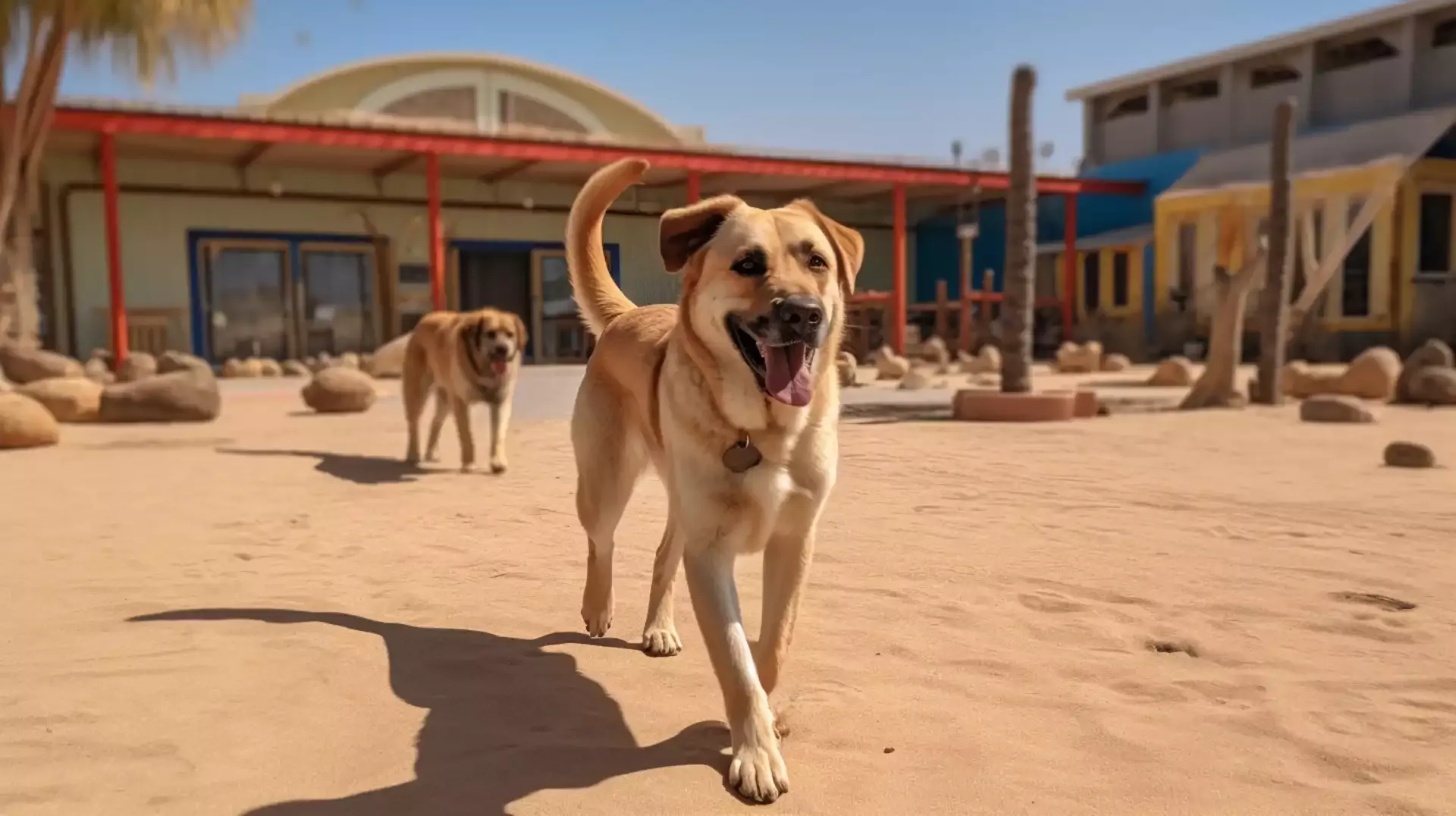 Pet-Friendly Policies at Arabian Ranches - Dog Training and Play Area for Your Furry Friends