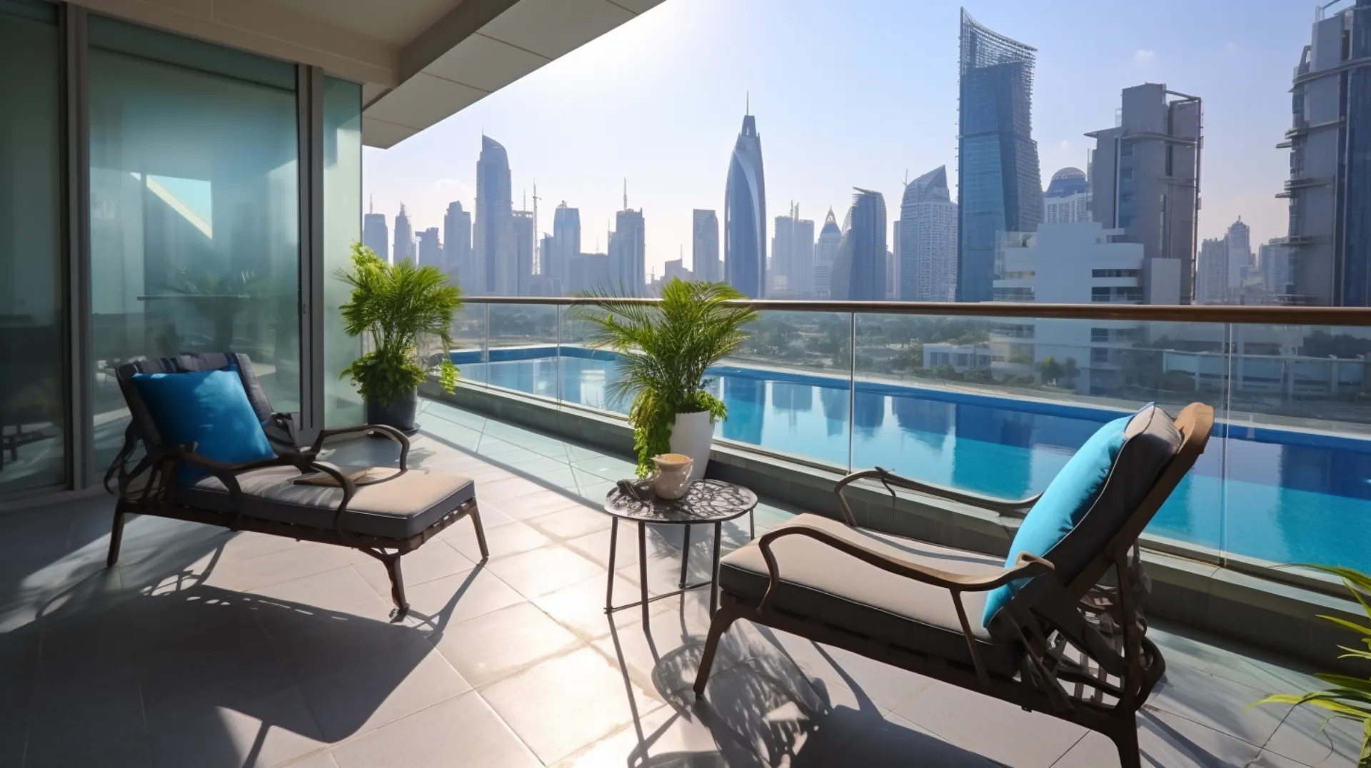 Unwind in style at Safeer Towers Apartments in Business Bay