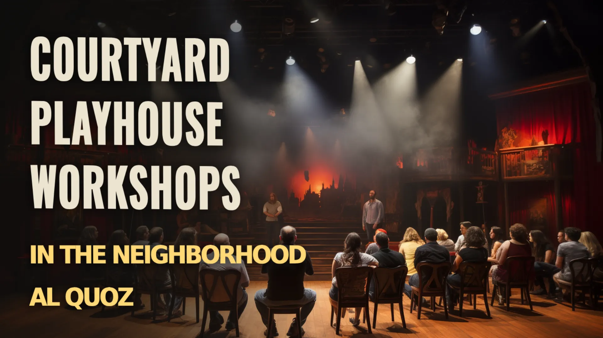 Courtyard Playhouse Workshops Unlock your creativity with Courtyard Playhouse Workshops, where artistic expression takes center stage