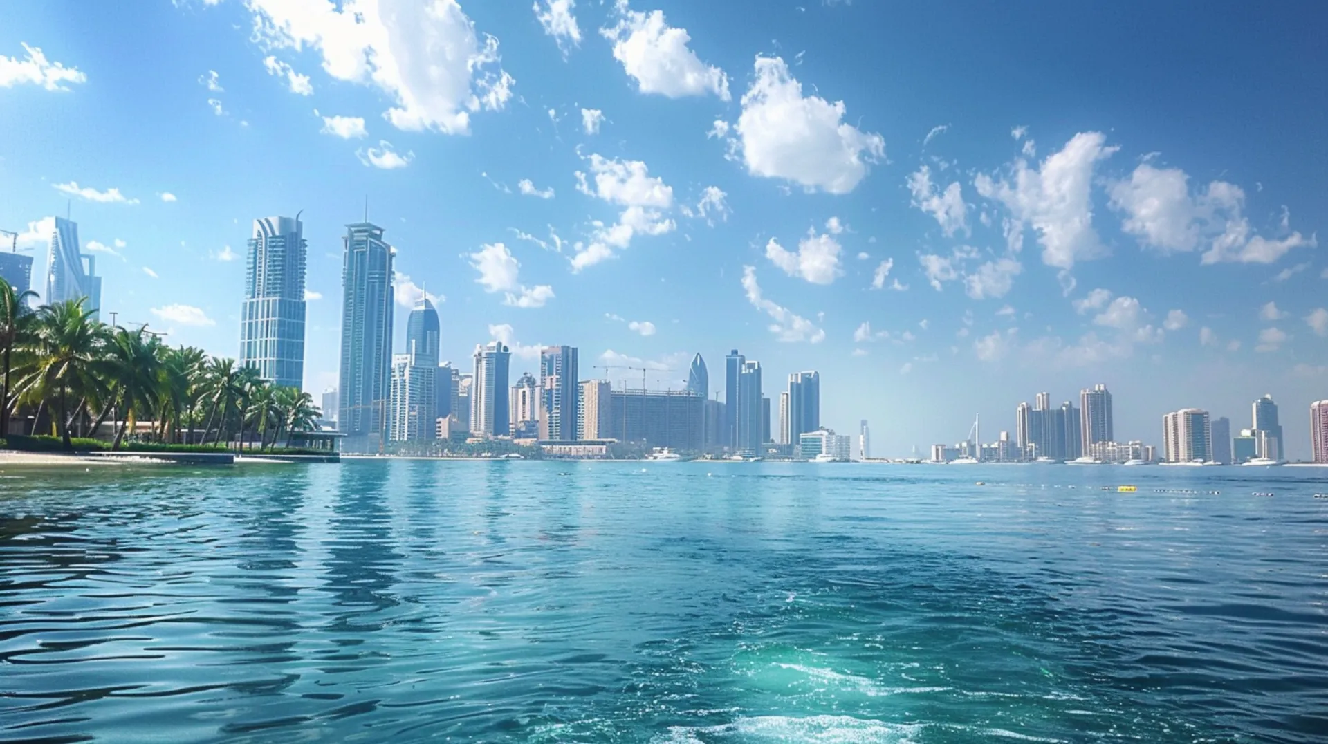  Dubai features a picturesque coastline with access to beautiful azure waters, offering residents and visitors a serene escape and recreational opportunities amidst the urban landscape