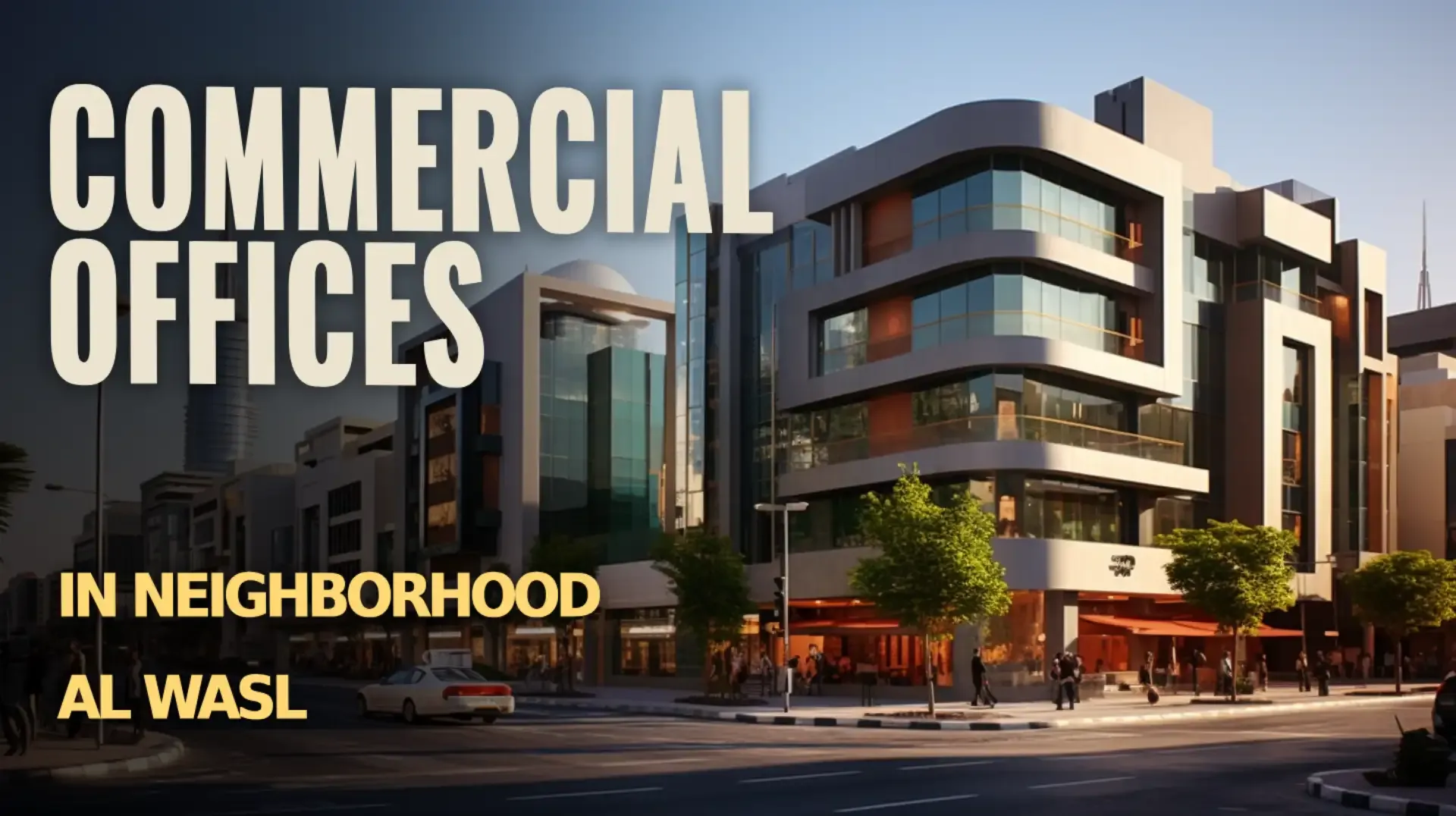 Business Hub: Commercial Offices in Al Wasl