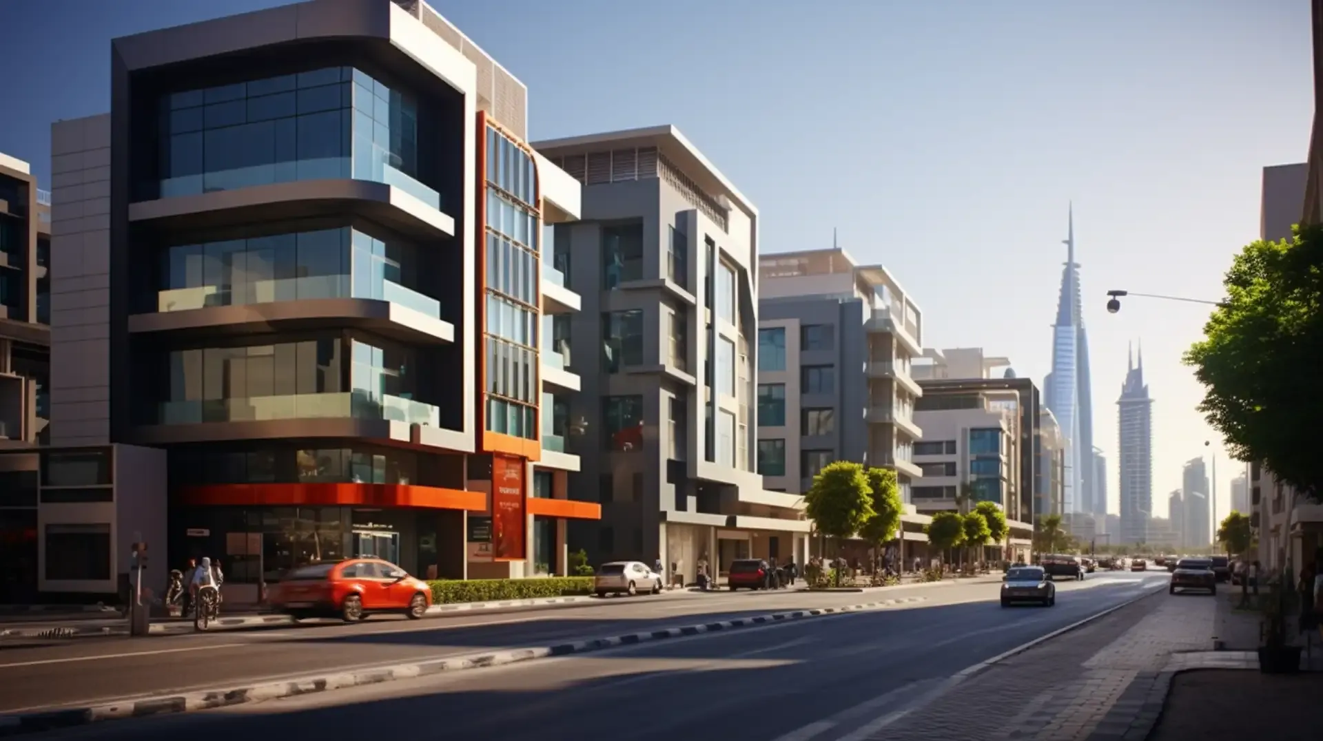 Urban Office Hub: Commercial Offices in Al Wasl