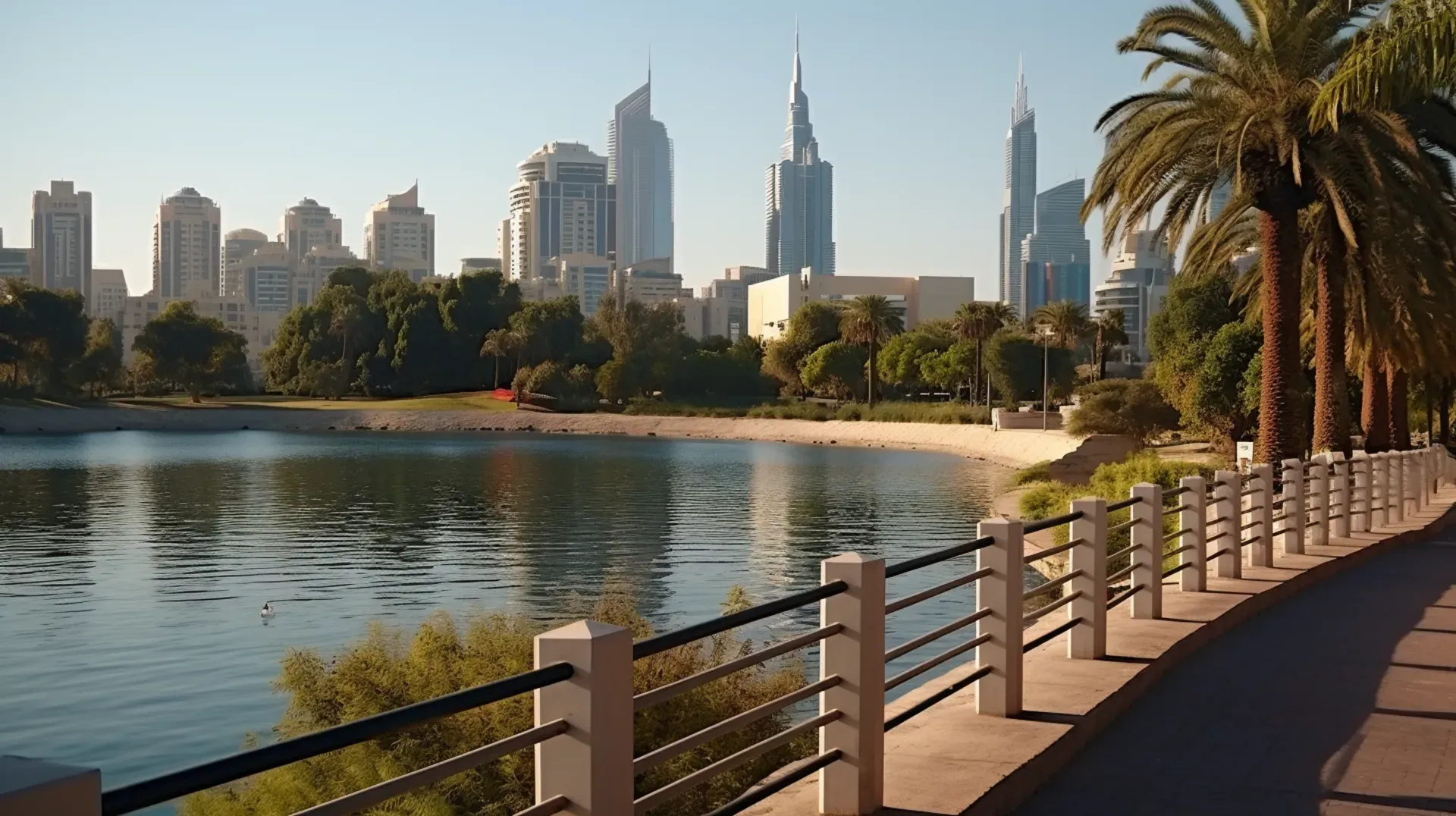 Natural Retreat: Immerse Yourself in Lakeside Walks in The Greens 