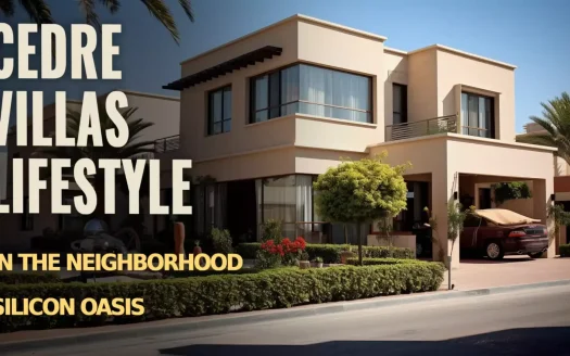 Cedre Villas Lifestyle in Neighborhood Silicon Oasis