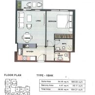 Квартира в ELYSEE HEIGHTS в Джумейра Вилладж Серкл, Дубай,    1 комната, 44м2   | фото 1