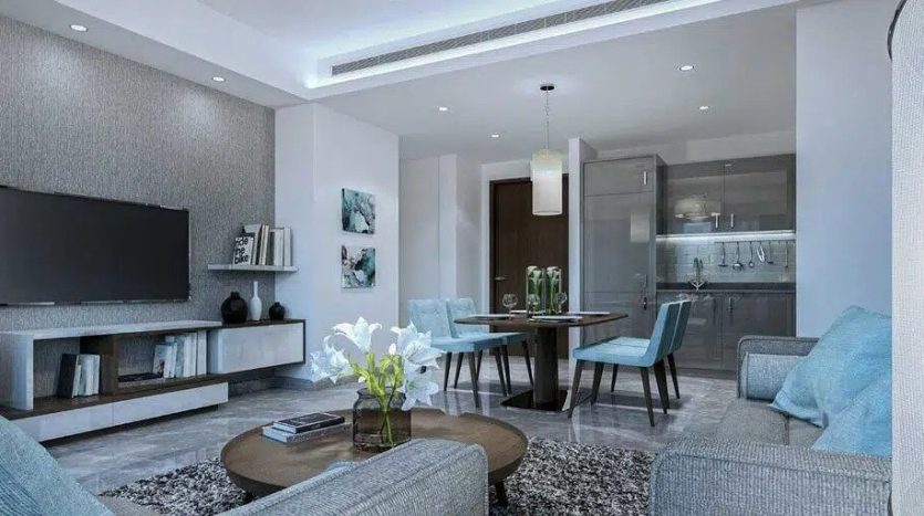 Квартира в SOBHA HARTLAND в Meydan, Дубай,    2 комнаты, 45м2