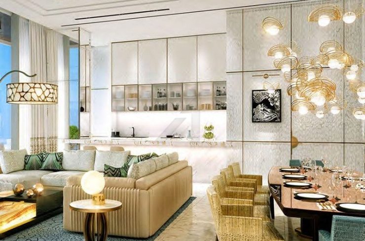 Квартира в Дубай,    3 спальни, 156.5м2