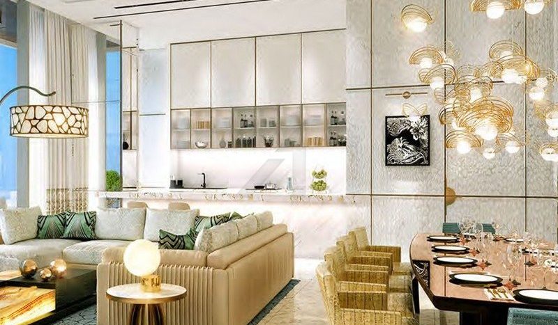 Квартира в Дубай,    3 спальни, 156.5м2