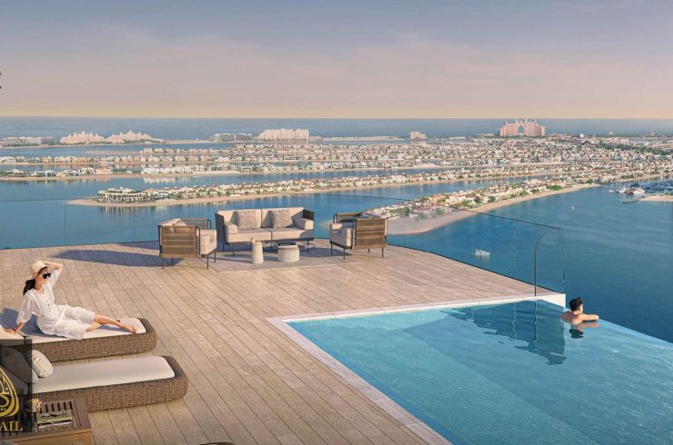 Квартира в Dubai Harbour, Дубай,    1 спальня, 53.1м2