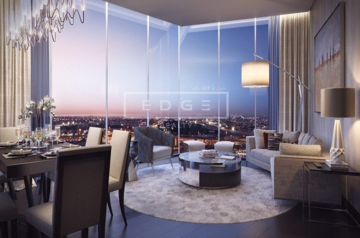 Квартира в Бизнес-Бэй, Дубай,    2 спальни, 83.1м2