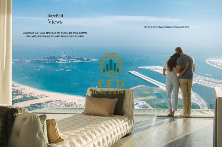 Квартира в Dubai Harbour, Дубай,    3 спальни, 357.4м2