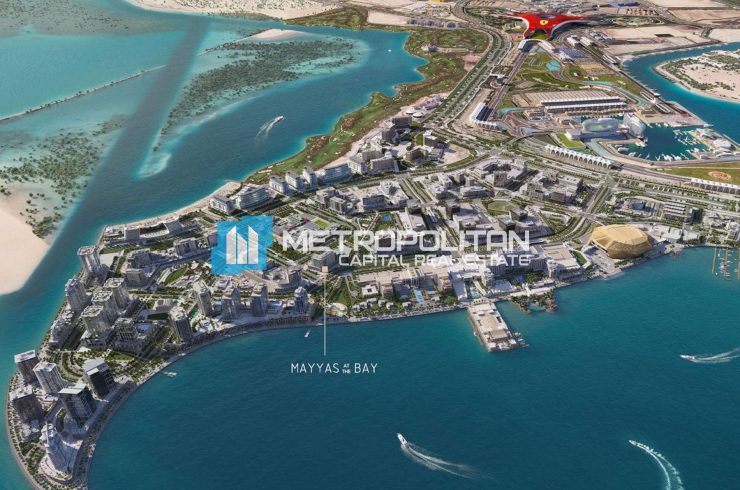 Квартира в MAYYAS AT THE BAY на Остров Яс, Абу-Даби,    3 спальни, 113м2