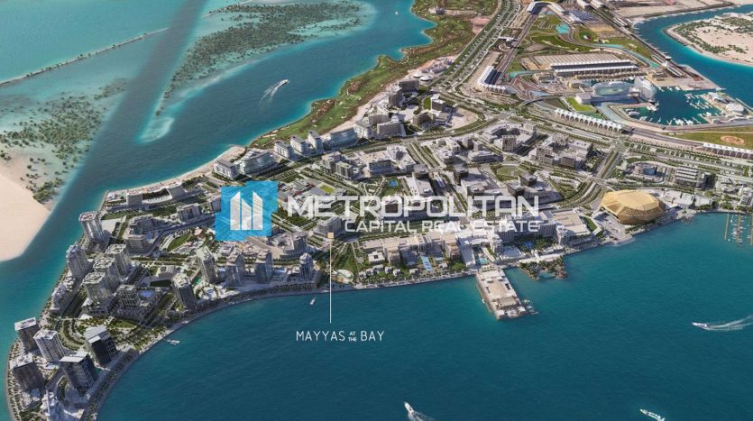Apartment in MAYYAS AT THE BAY on Yas Island, Abu Dhabi, UAE 3 bedrooms, 113m2