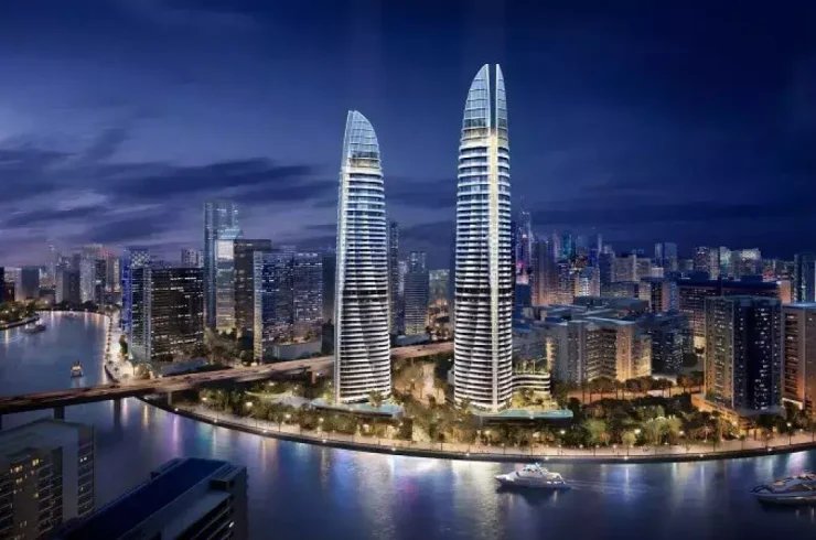 Квартира в Бизнес-Бэй, Дубай,    3 комнаты, 124м2