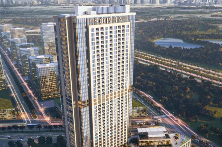 Квартира в SOBHA HARTLAND в Meydan, Дубай,    3 комнаты, 110м2