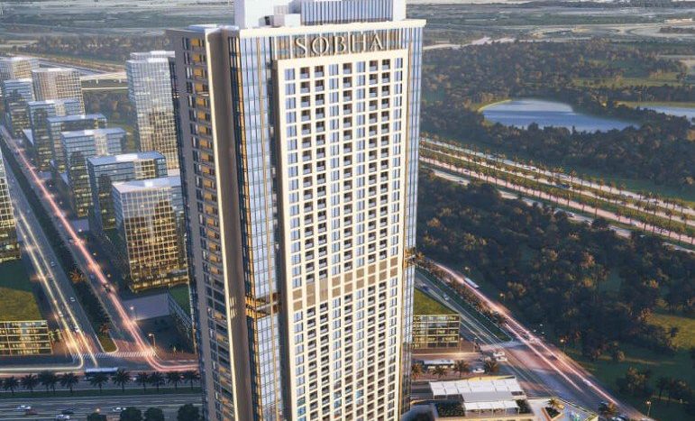 Квартира в SOBHA HARTLAND в Meydan, Дубай,    3 комнаты, 110м2
