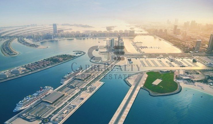 Квартира в Dubai Harbour, Дубай,    3 спальни, 144.9м2