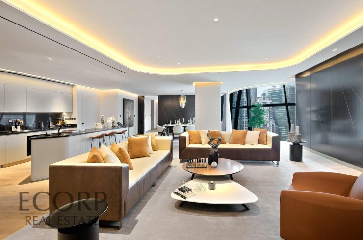 Квартира в Бизнес-Бэй, Дубай,    2 спальни, 154.7м2