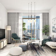 Квартира в Даунтаун Дубай (Даунтаун Бурдж Дубай), 1 спальня, 53.7м2 | фото 1