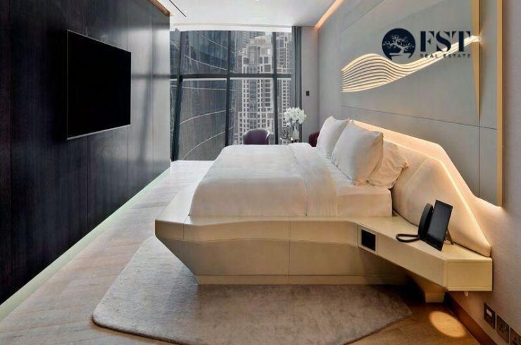 Квартира в Бизнес-Бэй, Дубай,    1 спальня, 107.2м2