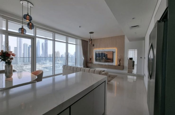 Квартира в SUNRISE BAY в Дубай,    3 спальни, 143м2