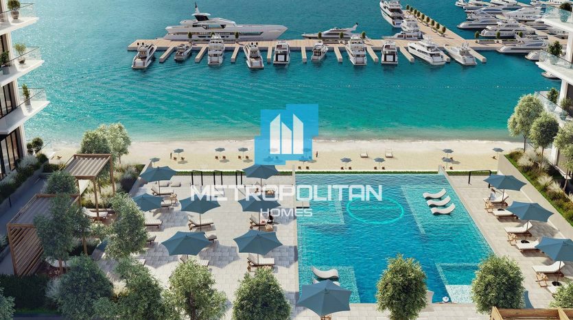 Квартира в Dubai Harbour, Дубай,    1 спальня, 85м2