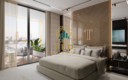 Квартира в TRILLIONAIRE RESIDENCES в Бизнес-Бэй, Дубай,    45.2м2