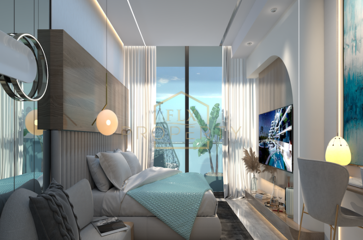 Квартира в SAMANA SANTORINI в Дубай Студио-Сити,    42.7м2