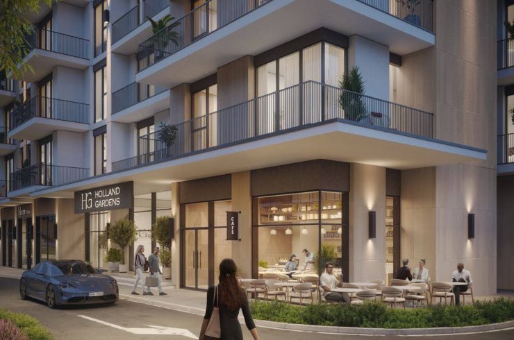 Квартира в HOLLAND GARDENS RESIDENCE в Town Square, Дубай,    1 спальня, 61м2