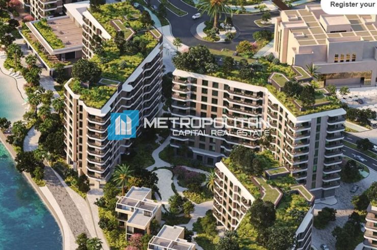 Квартира в GARDENIA BAY на Остров Яс, Абу-Даби,    46.7м2  