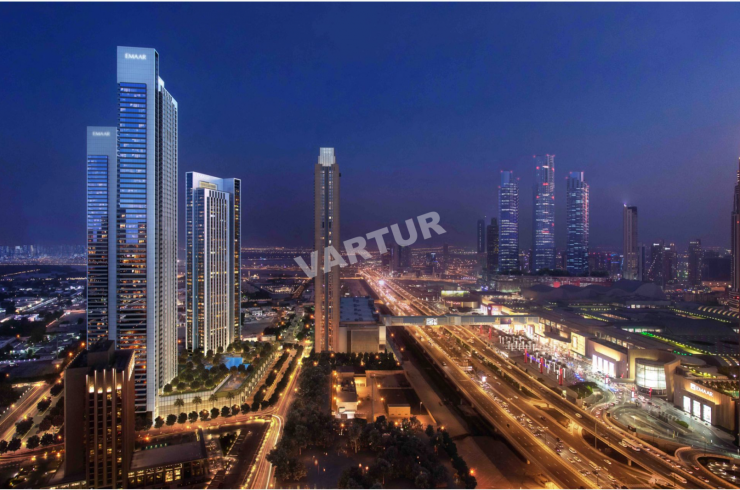 Квартира в Даунтаун Дубай (Даунтаун Бурдж Дубай),    3 спальни, 158м2