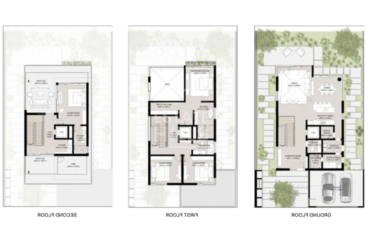 Вилла в Дубай,    3 спальни, 415.8м2