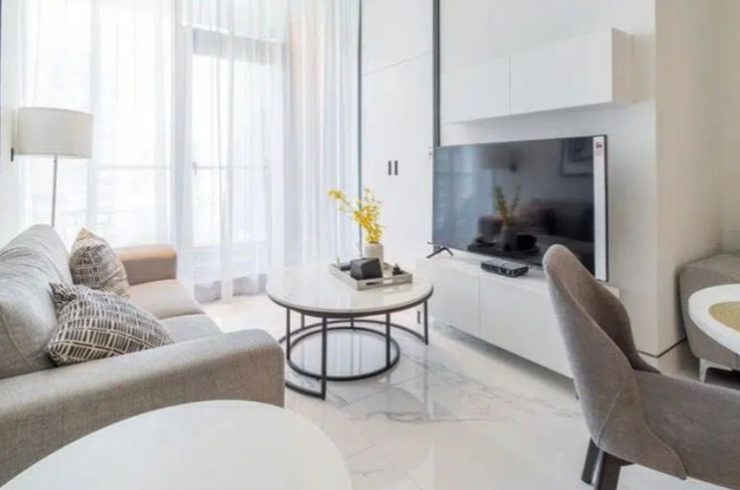 Квартира в Бизнес-Бэй, Дубай,    1 спальня, 74м2