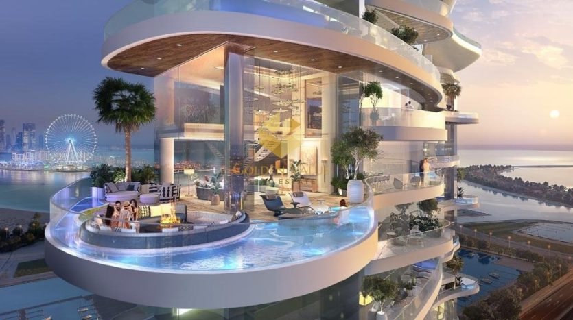 Apartment in Dubai Harbour, Dubai, UAE 1 bedroom, 69.7m2