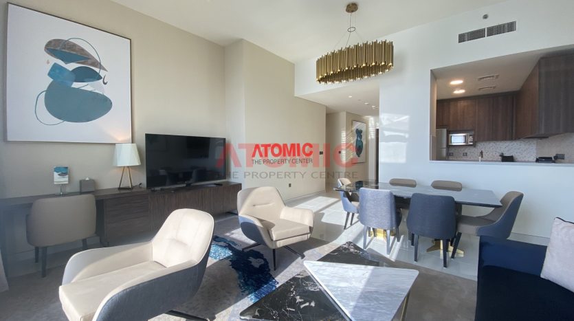 Квартира в Dubai Media City, Дубай,    2 спальни, 143м2