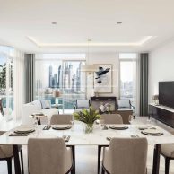 Квартира в PALACE BEACH RESIDENCES в Dubai Harbour, Дубай,    2 спальни, 111.2м2   | фото 1