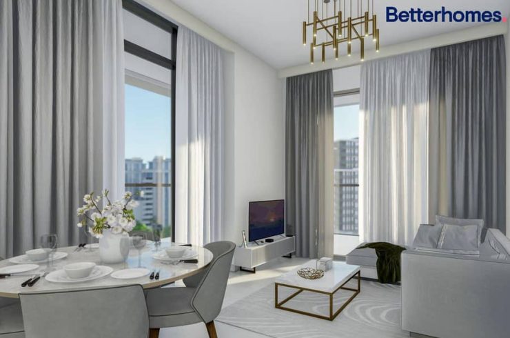 Квартира в Бизнес-Бэй, Дубай,    1 спальня, 59.64м2