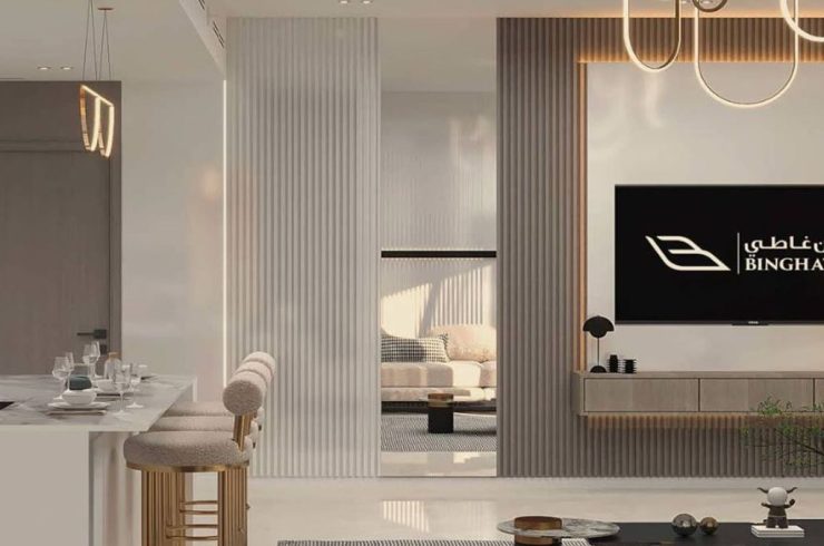 Квартира в Дубай,    3 спальни, 128м2