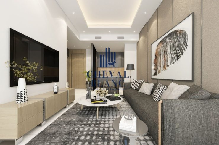Квартира в CLOUD TOWER в Jumeirah Village Triangle, Дубай,    1 спальня, 69.7м2
