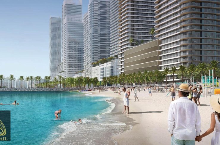 Пентхаус в Dubai Harbour, Дубай,    4 спальни, 504.6м2