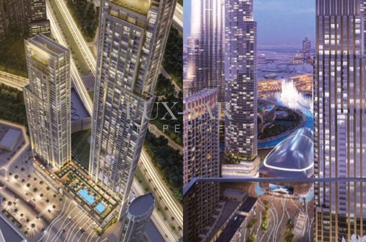 Квартира в Даунтаун Дубай (Даунтаун Бурдж Дубай), Дубай,    2 спальни, 103м2