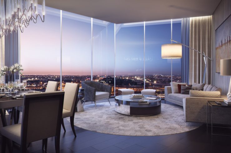 Квартира в AYKON HEIGHTS в Sheikh Zayed Road, Дубай,    2 комнаты, 63м2