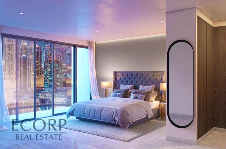 Квартира в Бизнес-Бэй, Дубай,    4 спальни, 208.8м2