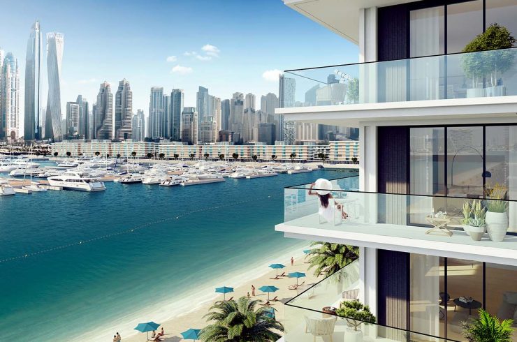 Квартира в BEACH MANSION в Дубай,    1 спальня, 73м2