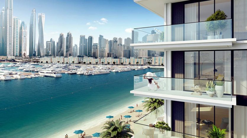 Квартира в BEACH MANSION в Дубай,    1 спальня, 73м2