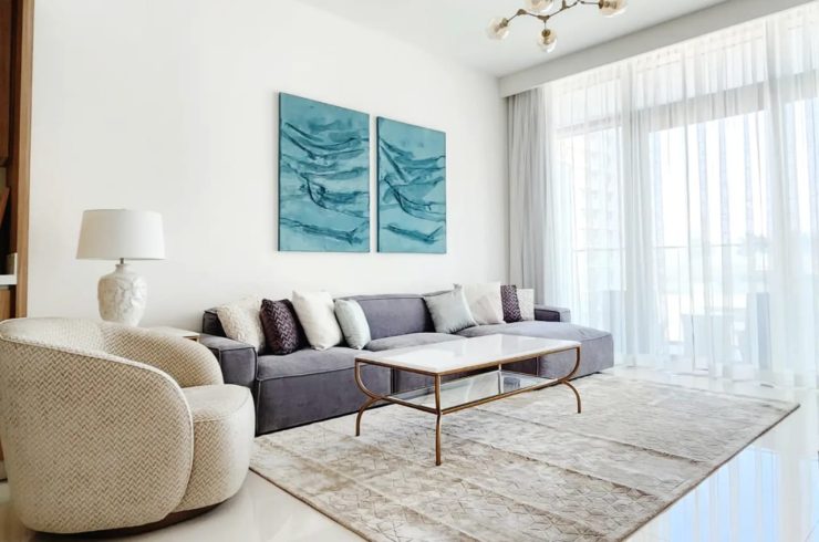 Квартира в BEACH VISTA в Дубай,    1 спальня, 69м2